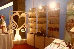 stand 3x3 carpintería con madera al natural