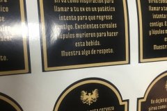 ETIQUETAS DE CUELLO CERVEZA