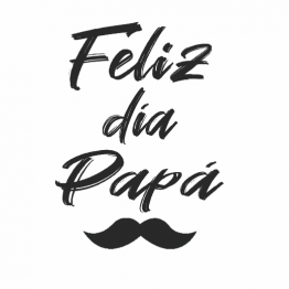 posavaso ecocuero regalo dia el padre con frase feliz dia papá